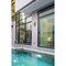 Access Lighting Hubert, Outdoor LED Wall Mount, Bronze Finish, Seeded Glass 20002LEDDMG-BRZ/SDG - alternate 4